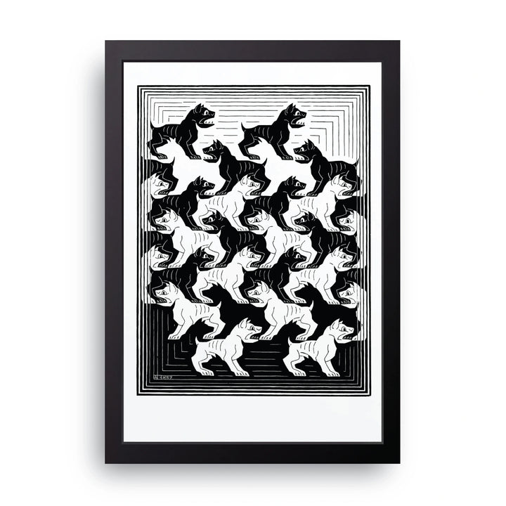 Escher Dogs Frame