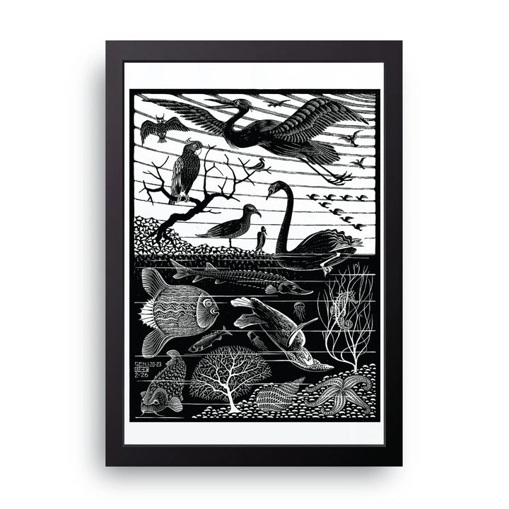 Nature Engraving Frame
