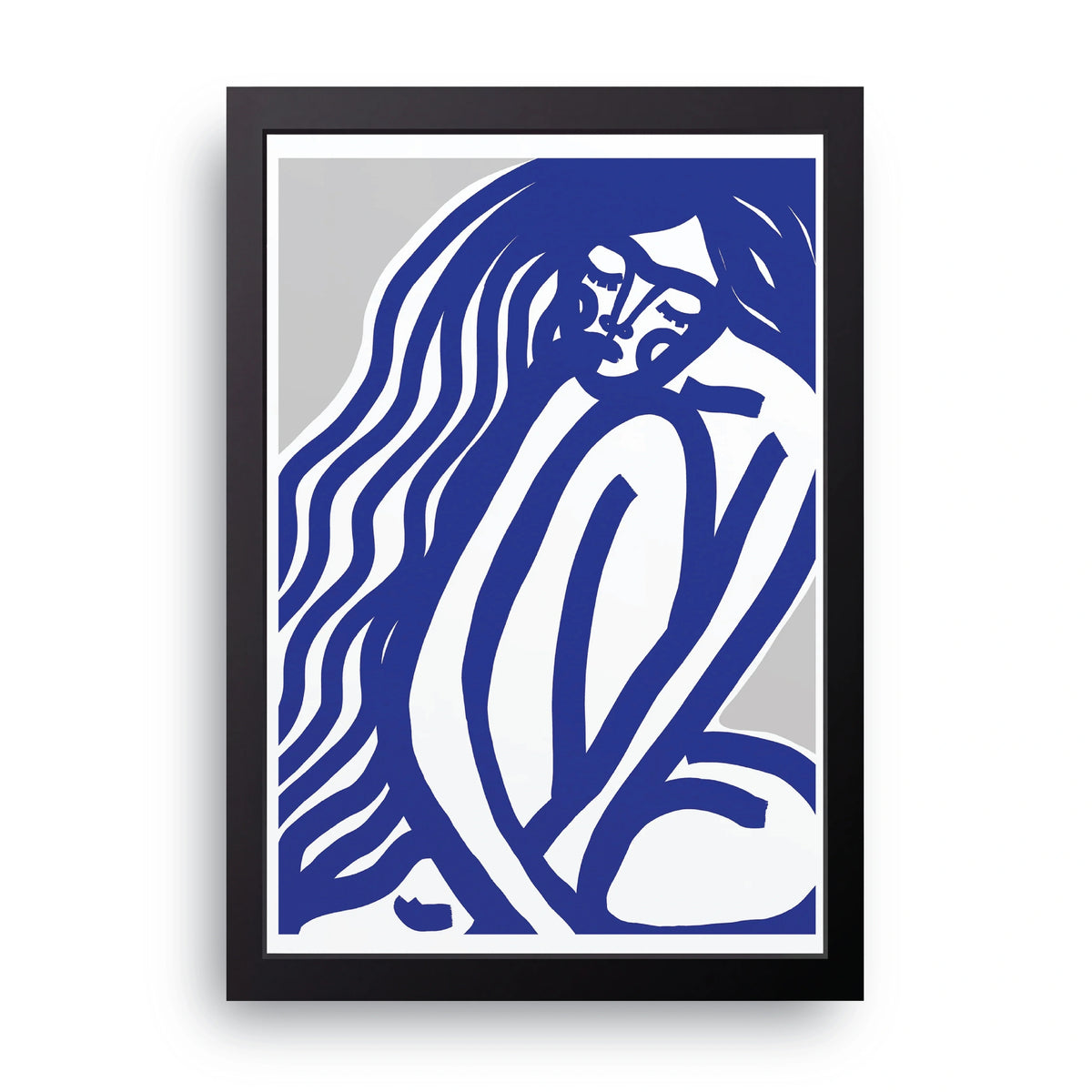 Flowing Hair Frame