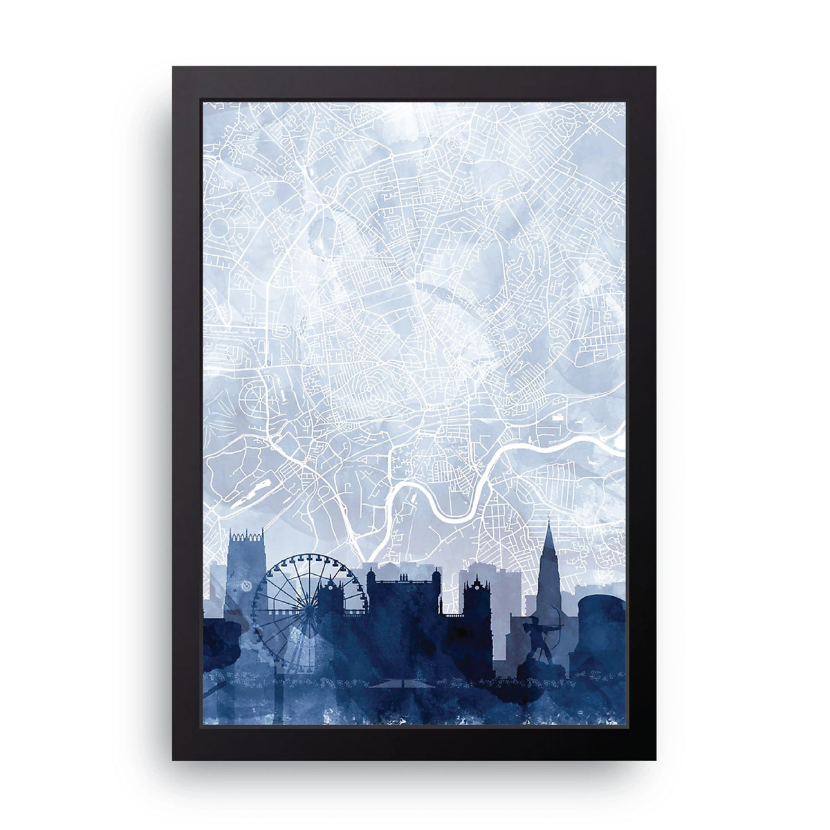 City Map Frame