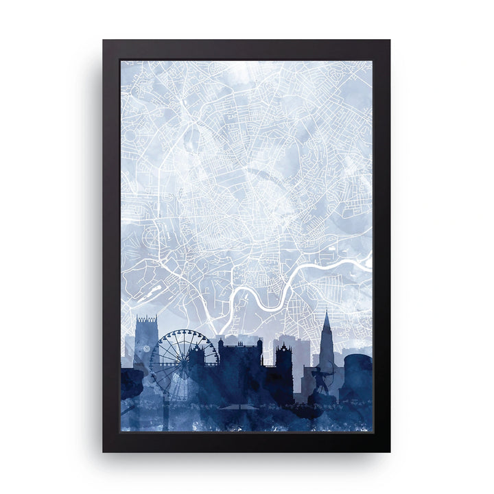 City Map Frame