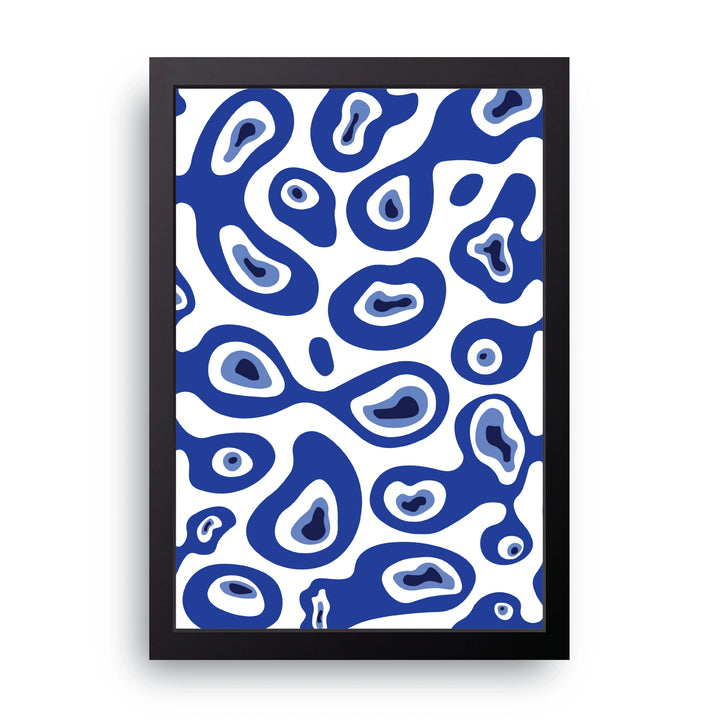 Blue Blobs Frame