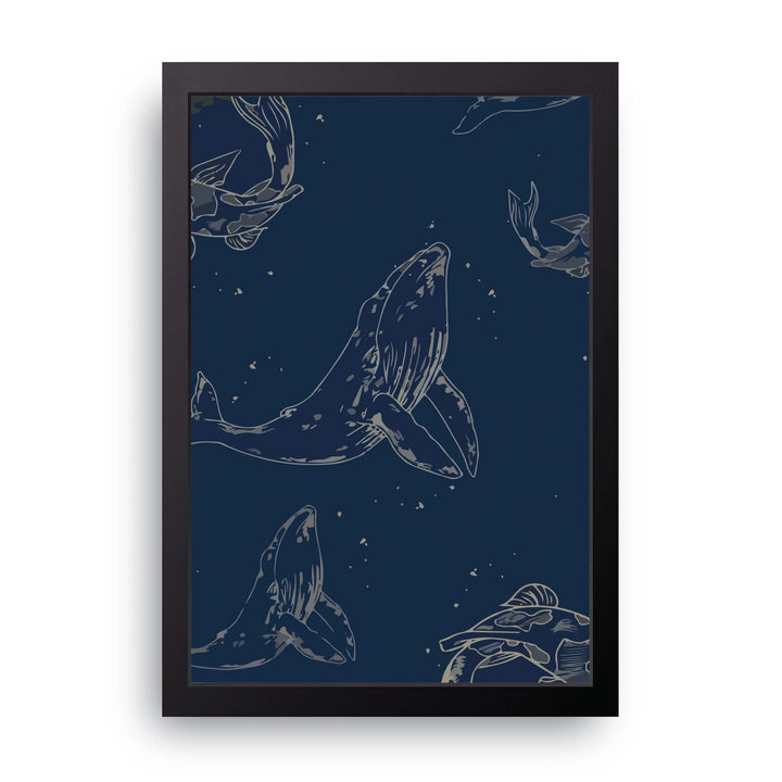 Whale Sketch Frame
