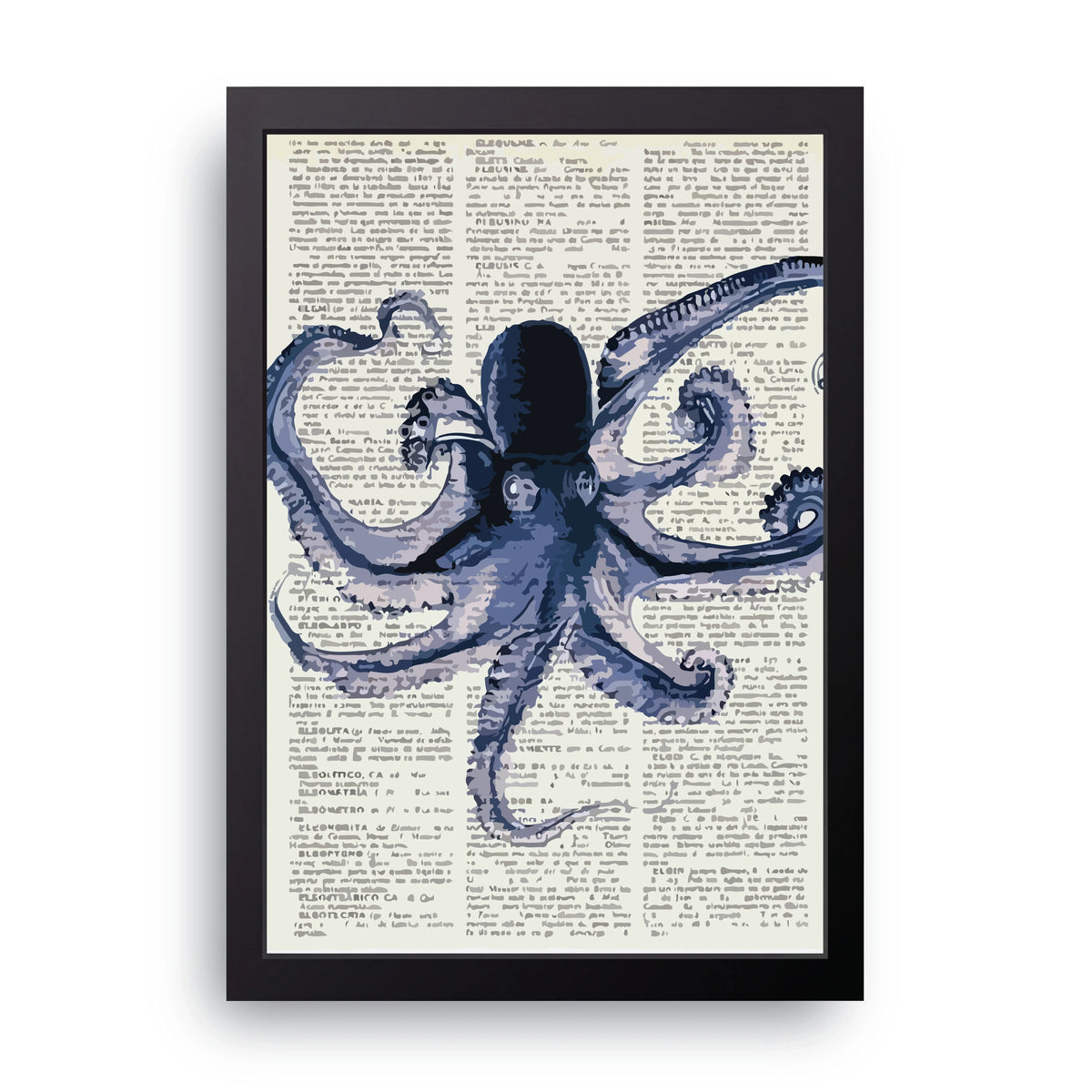 Vintage Octopus Frame
