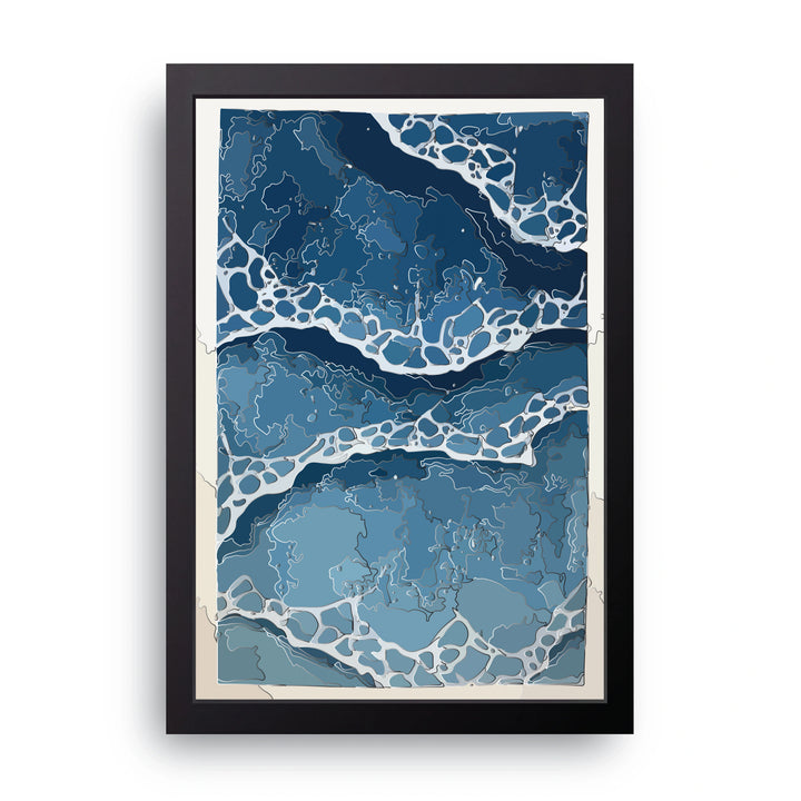 Ocean Waves Frame