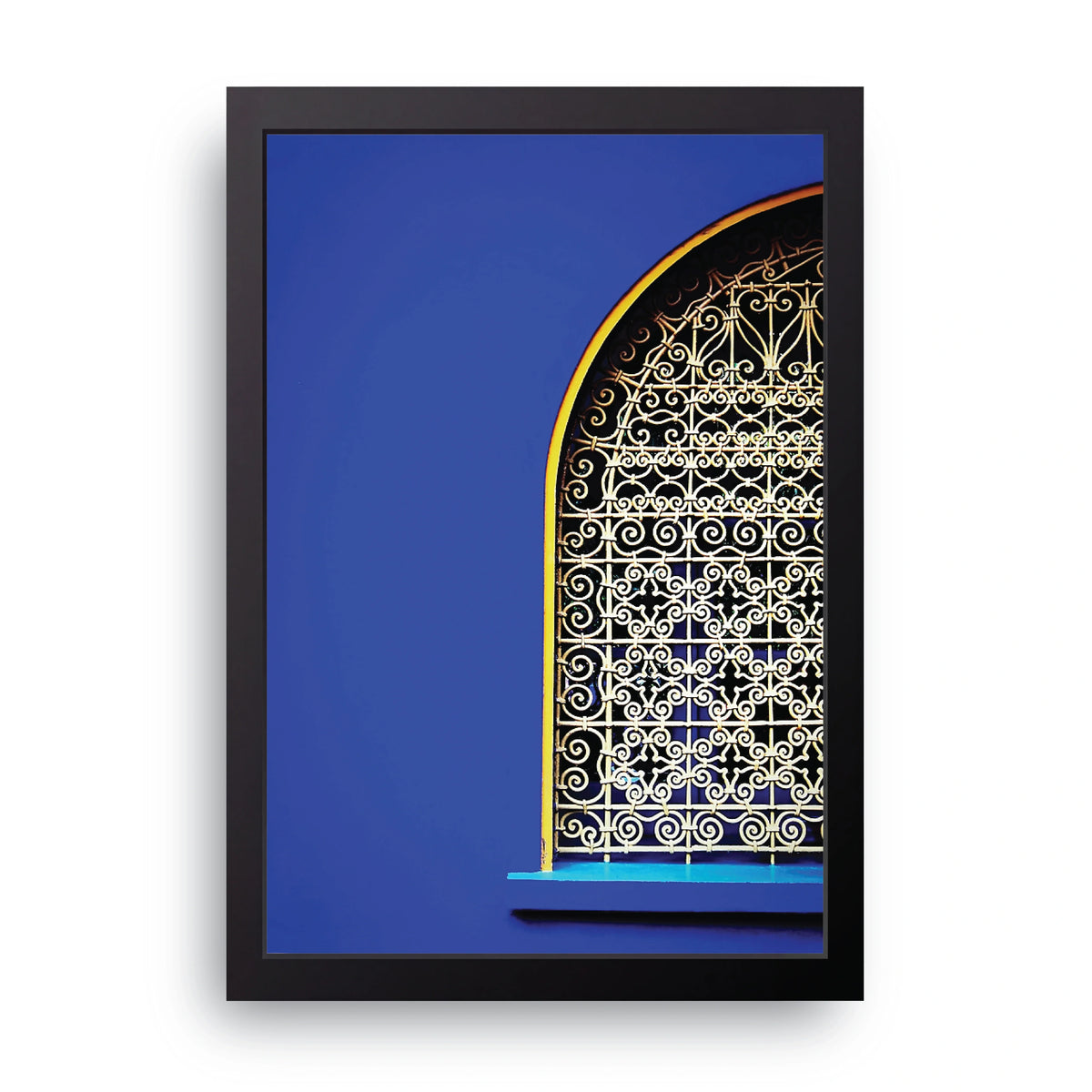 Blue Arch Frame