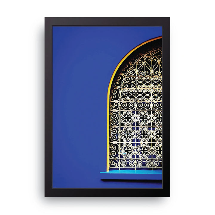 Blue Arch Frame
