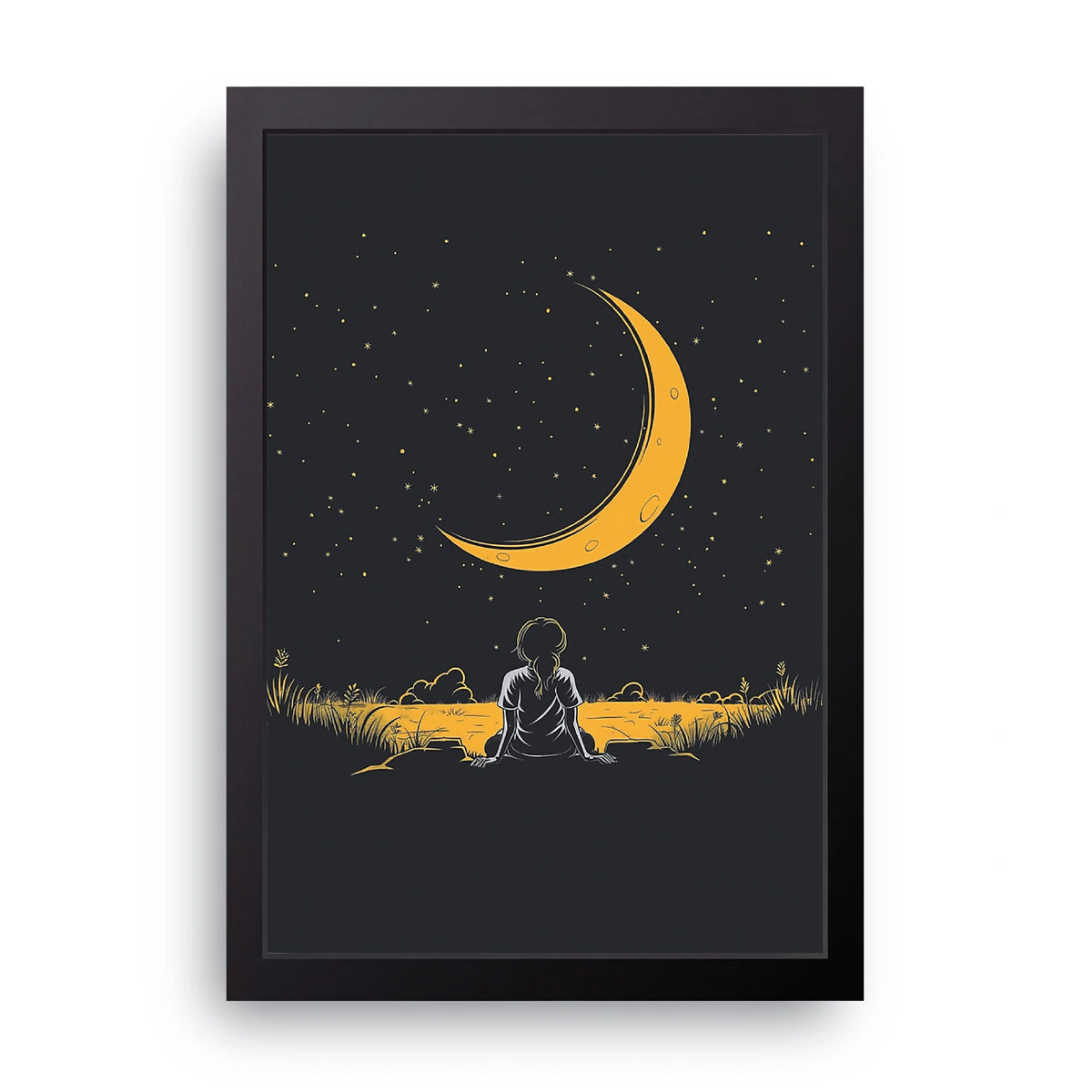 Moonlit Solitude Frame