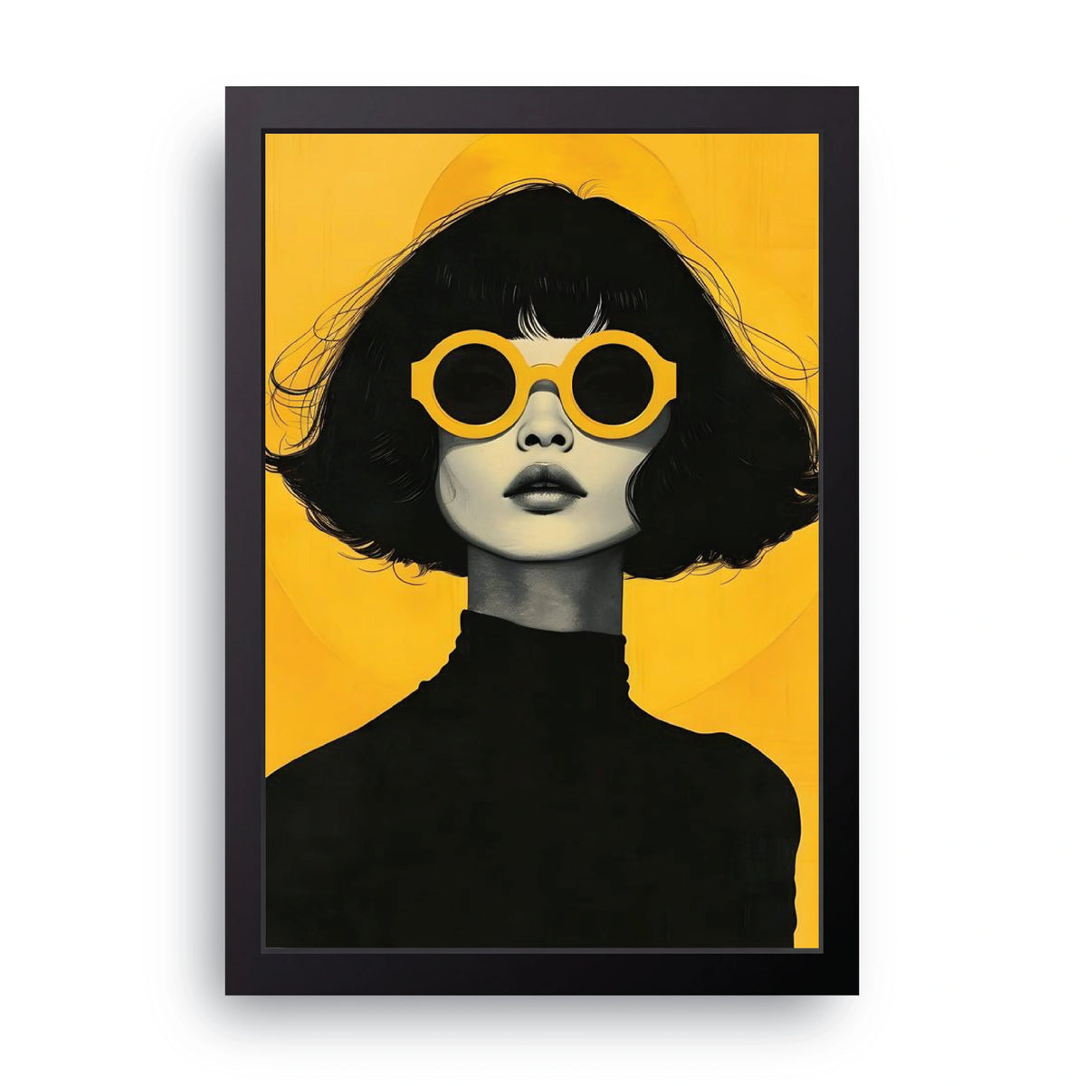 Yellow Shades Frame