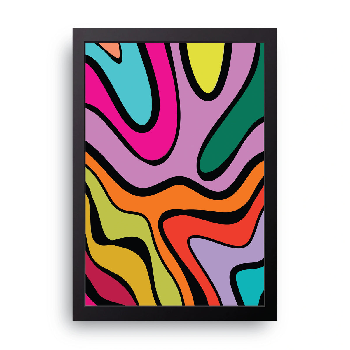 Acid Swirl Frame