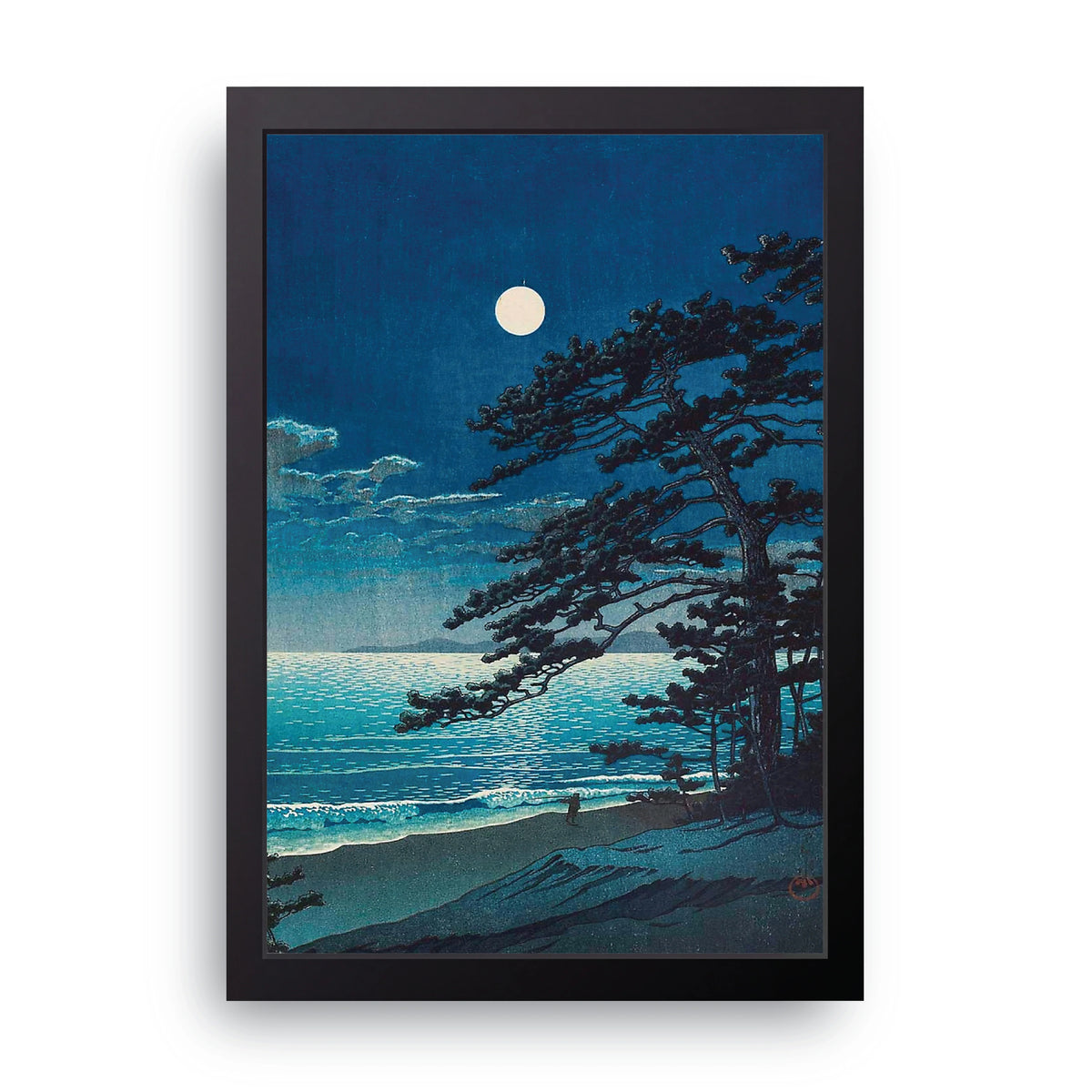 Moonlit Shore Frame