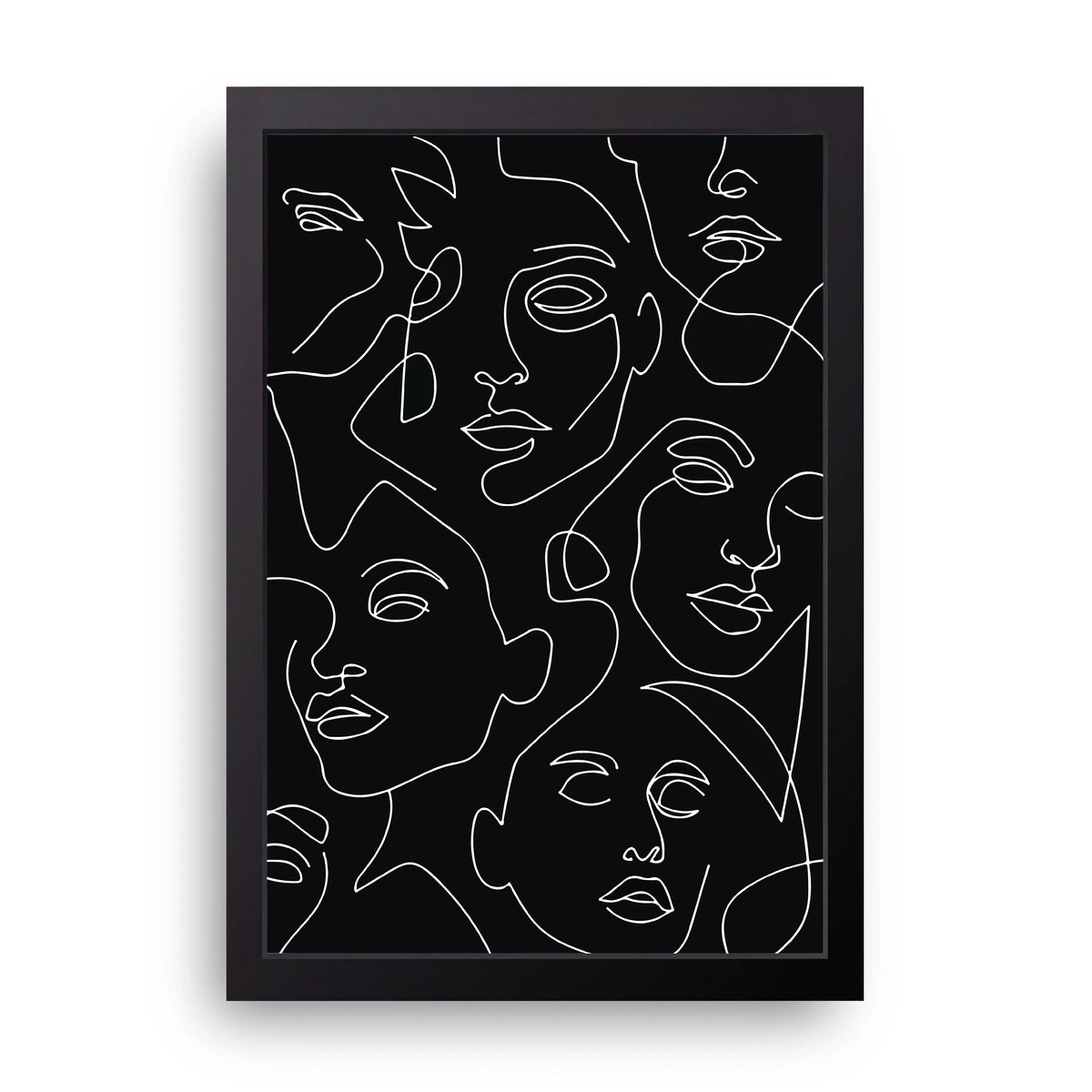 Line Faces Frame