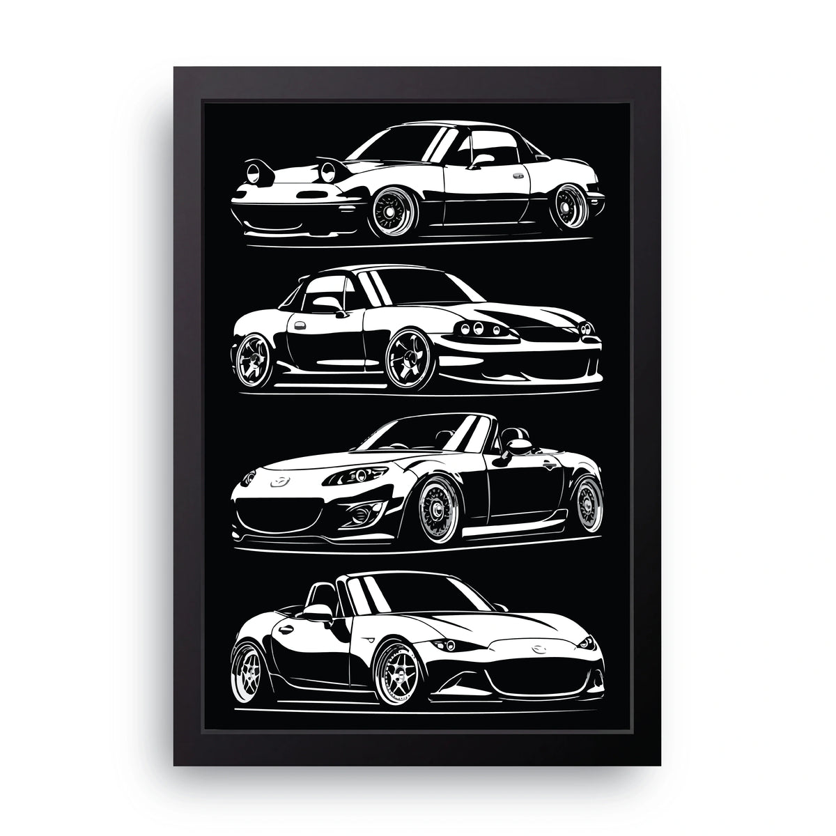 Miata Lineup Frame