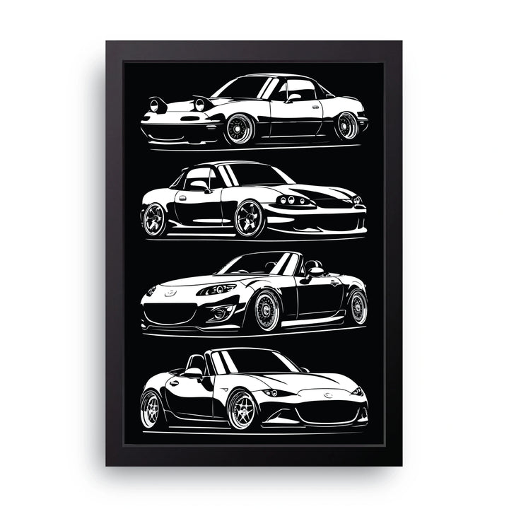 Miata Lineup Frame