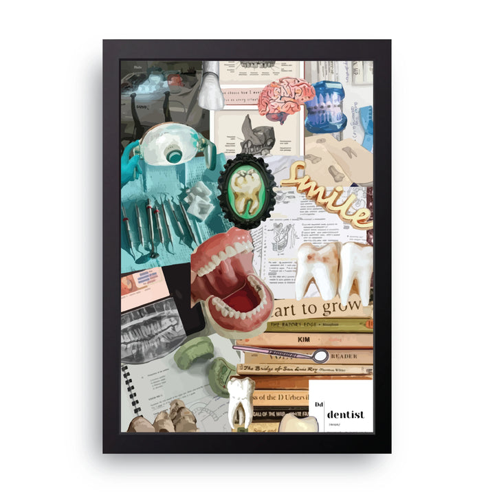 Dental Collage Frame