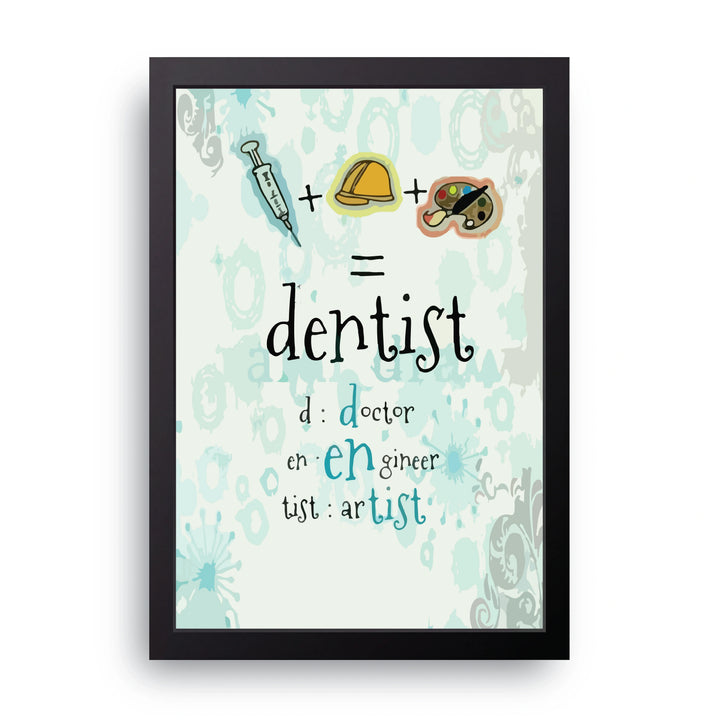 Dentist Equation Frame
