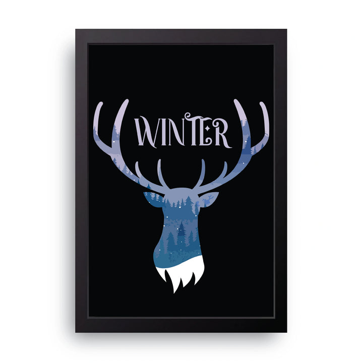 Winter Deer Frame