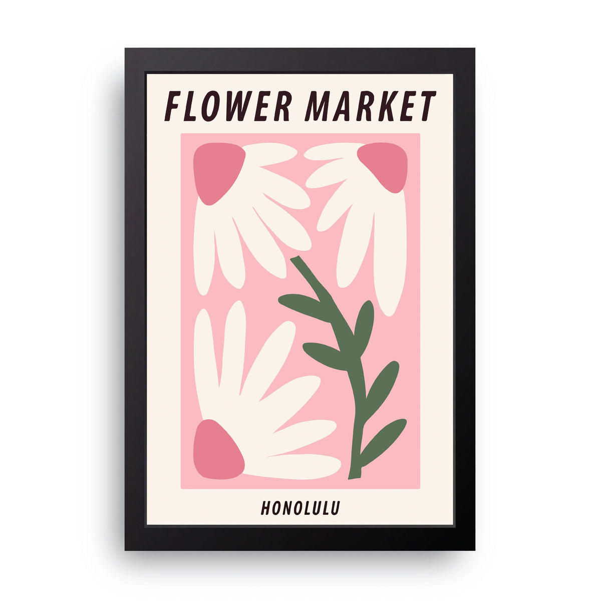 Flower Market Honolulu 2 Frame