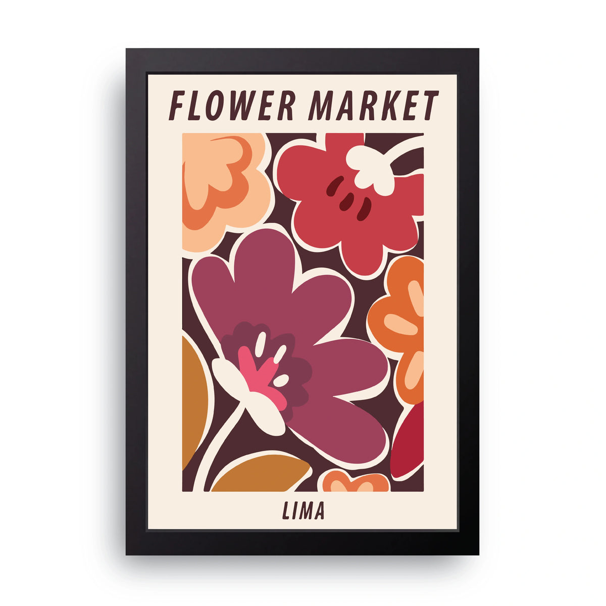 Flower Market Lima Frame