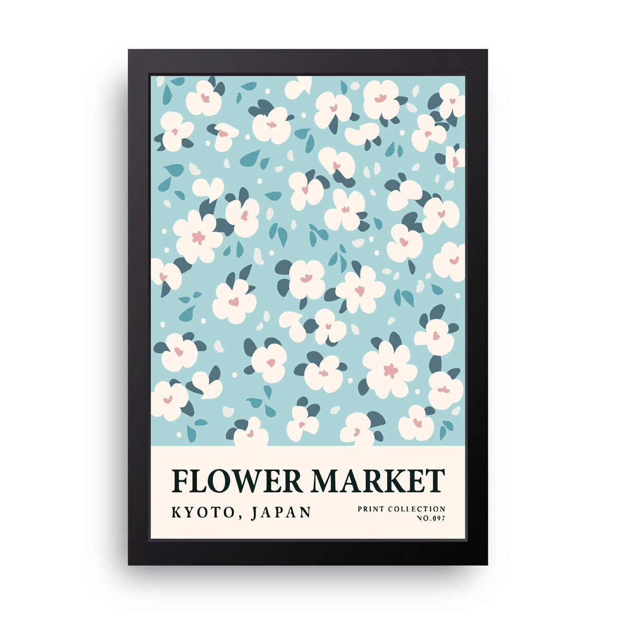 Flower Market Kyoto Frame