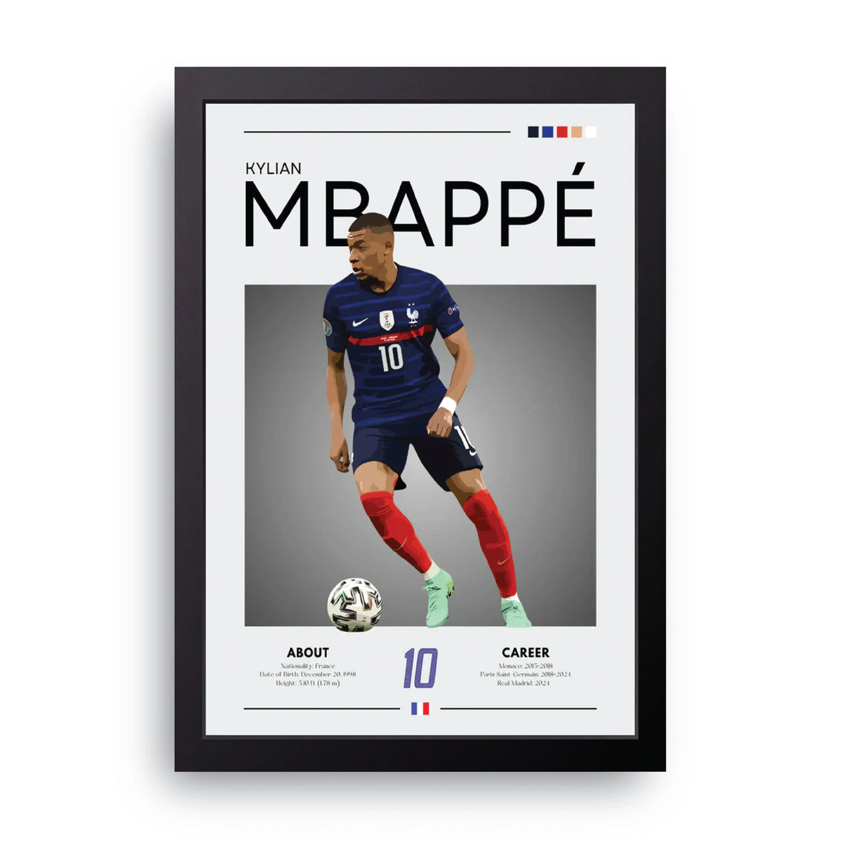 Kylian Mbappe Frame