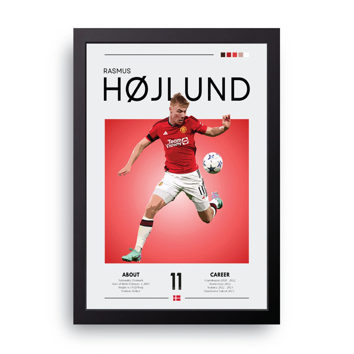 Rasmus Hojlund Frame
