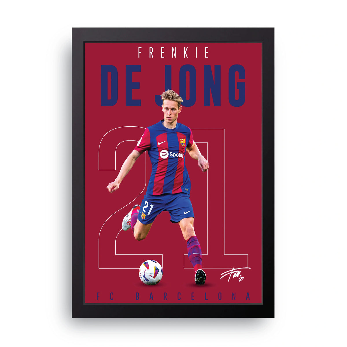 Frenkie De Jong Frame