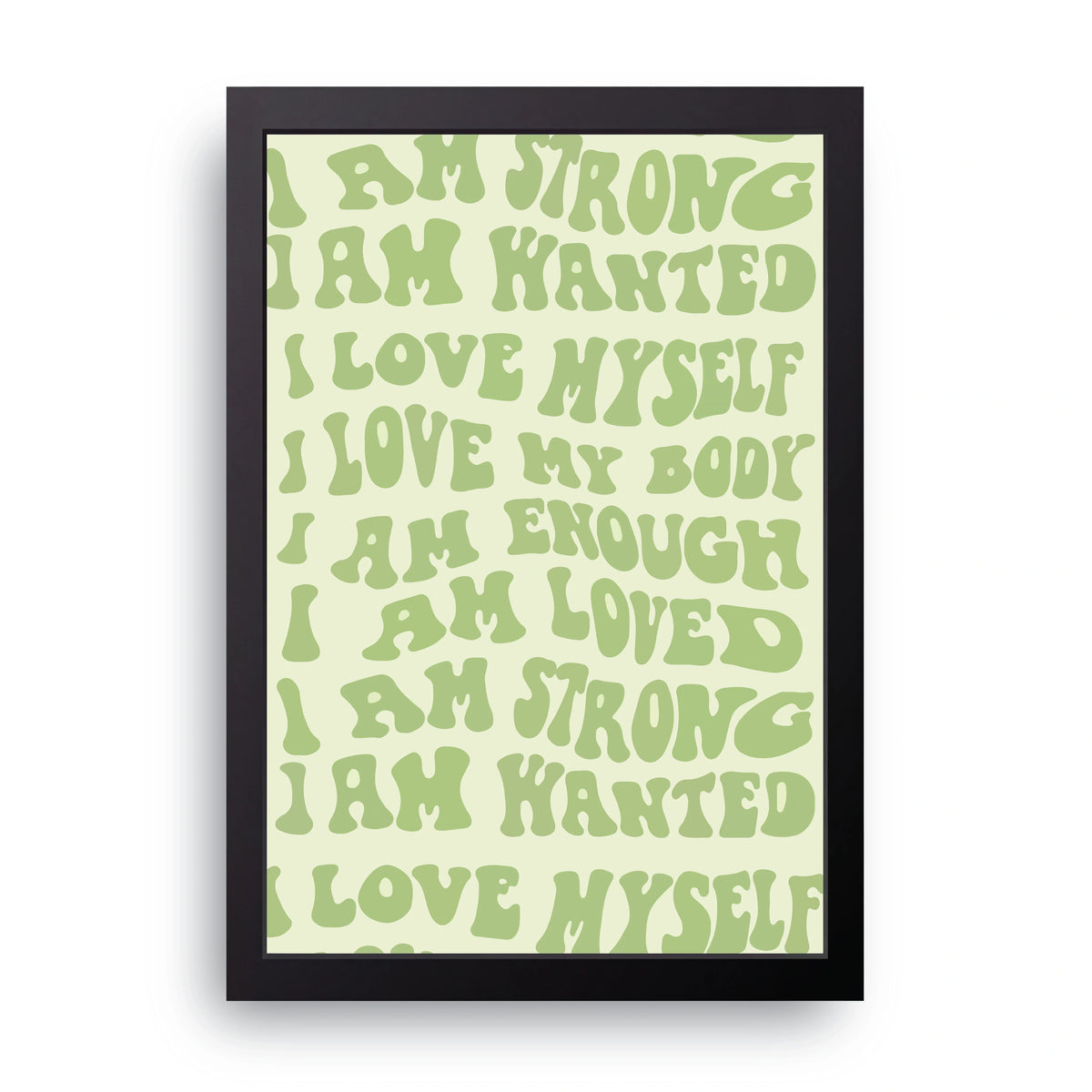 I Am Enough Frame