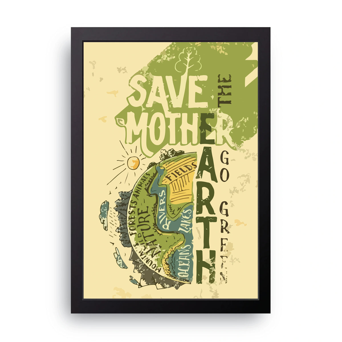 Save Mother Earth Frame