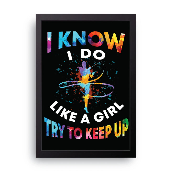 Like A Girl Frame