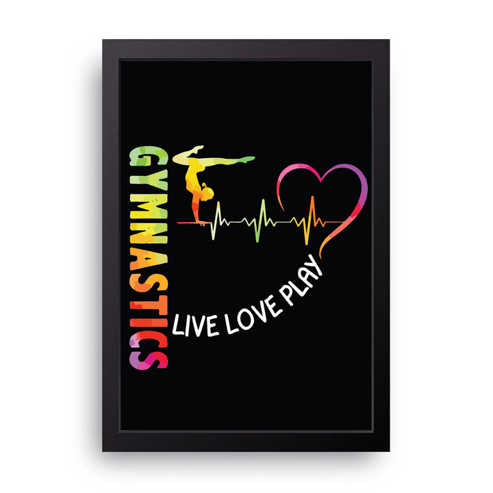 Live Love Play Frame