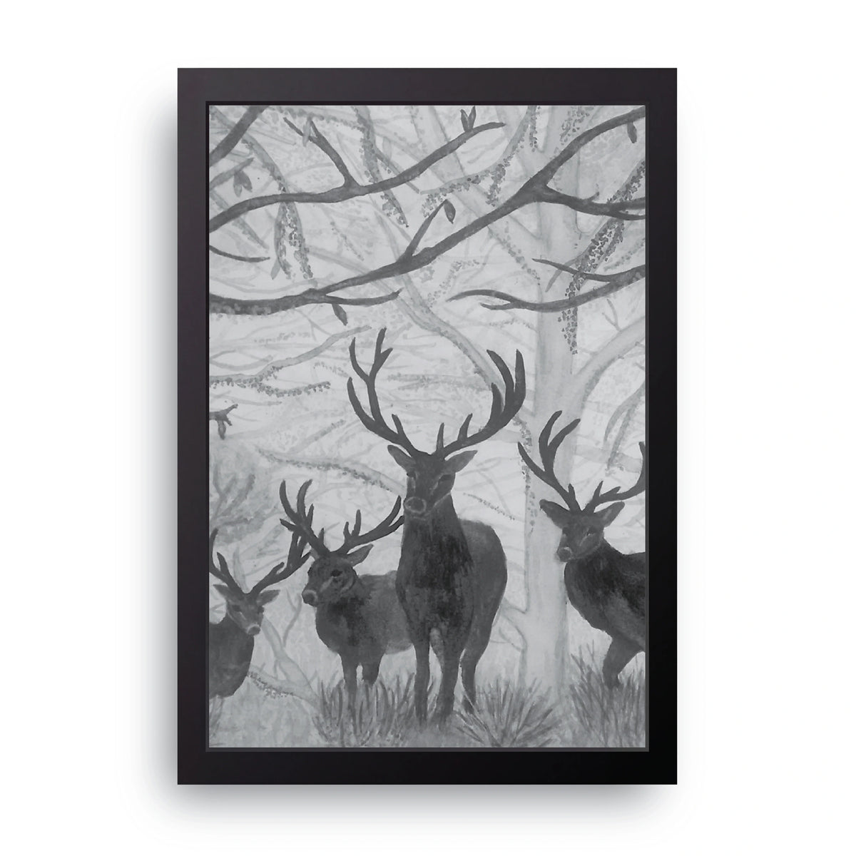 Misty Deer Frame