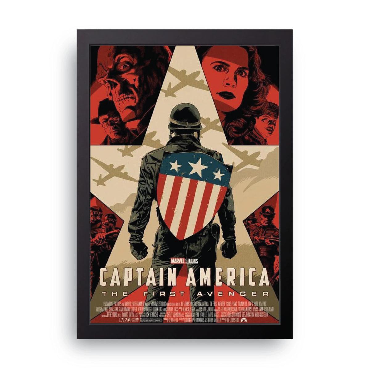 Captain America Shield Frame