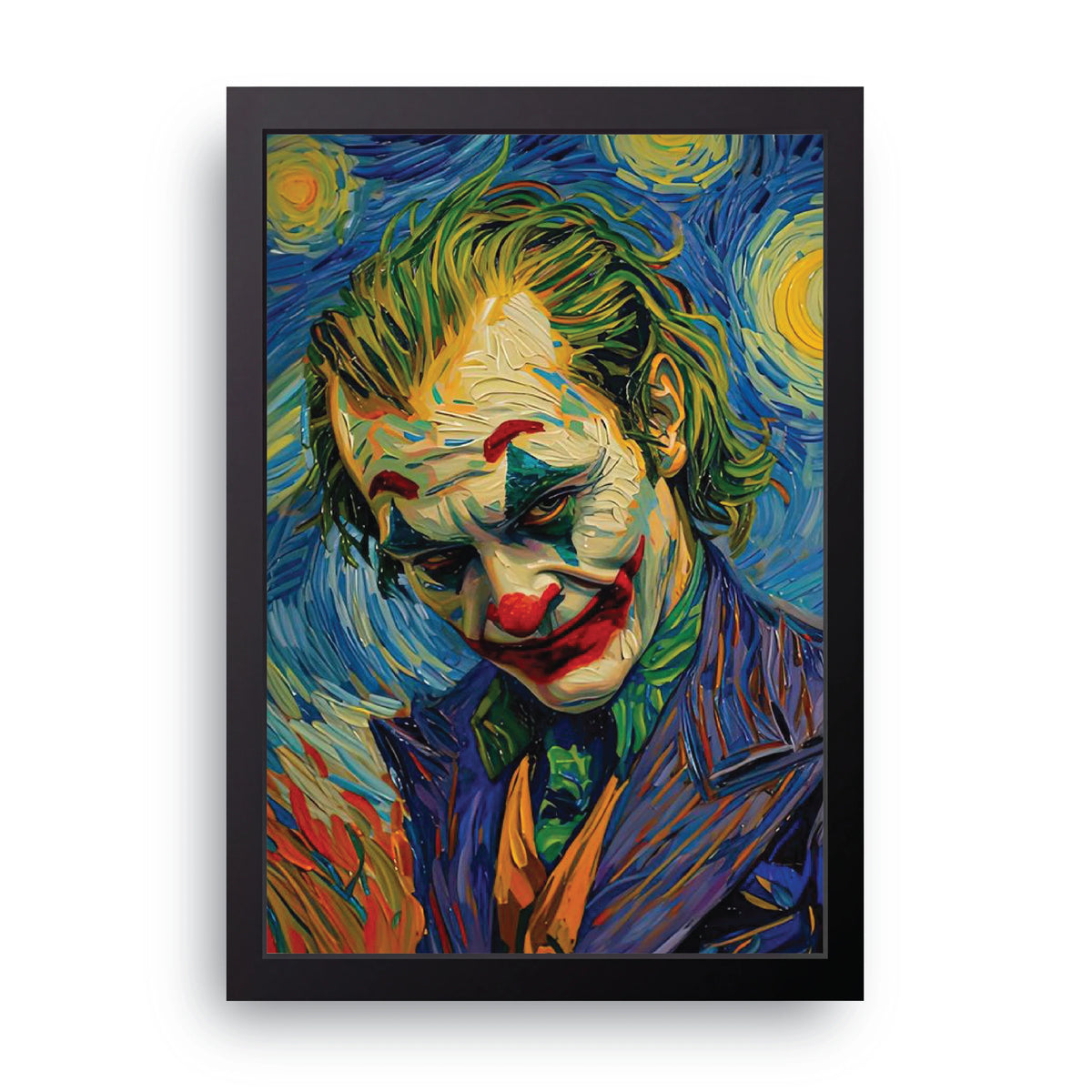 Joker Starry Night Frame