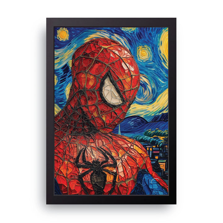Spider-Man Starry Night Frame