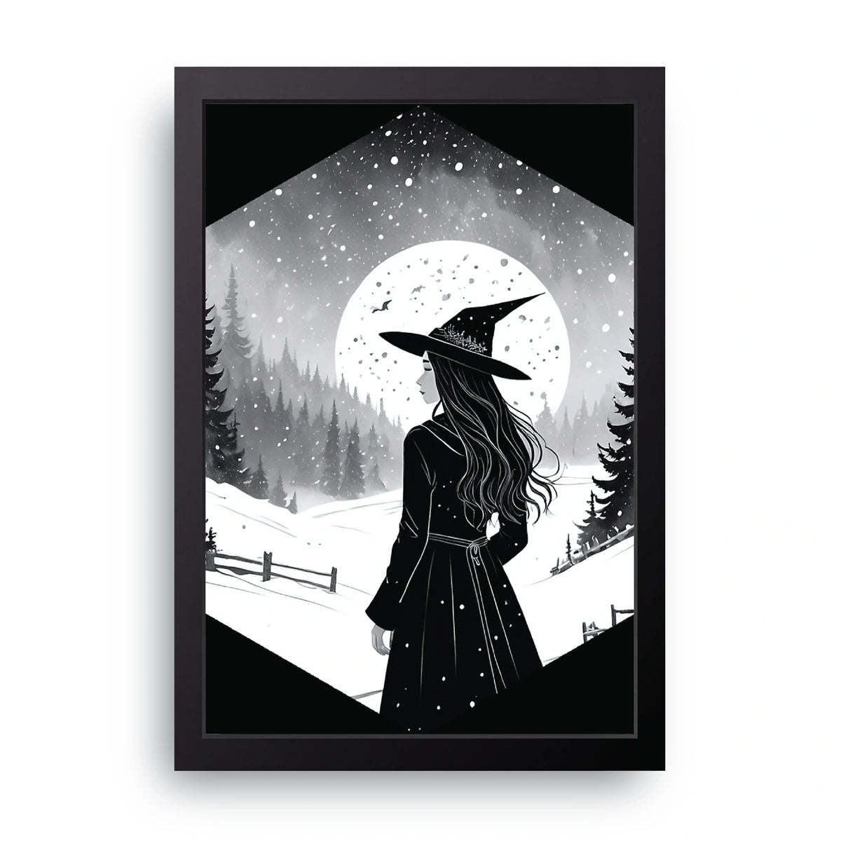 Winter Witch Frame