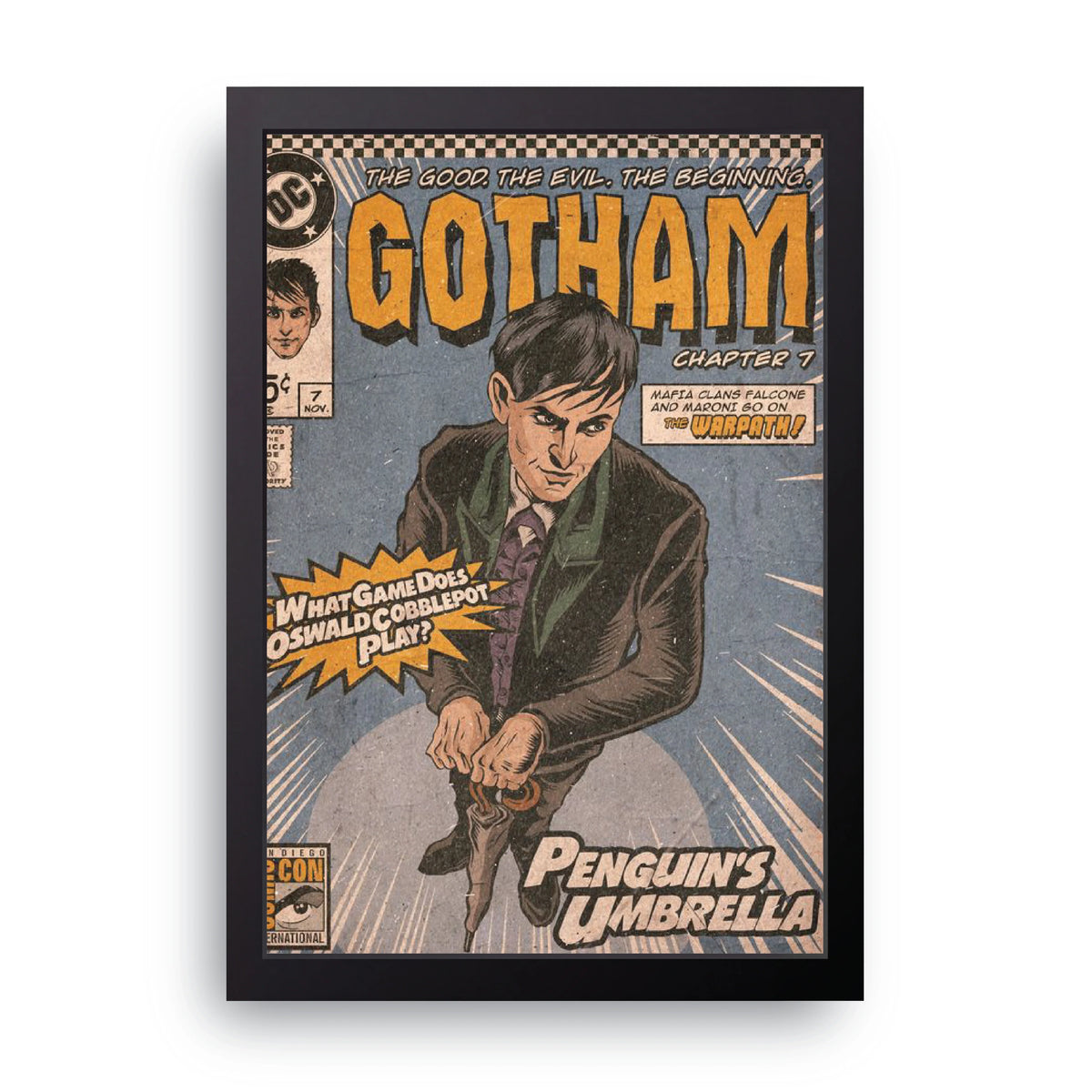 Gotham Comic Frame