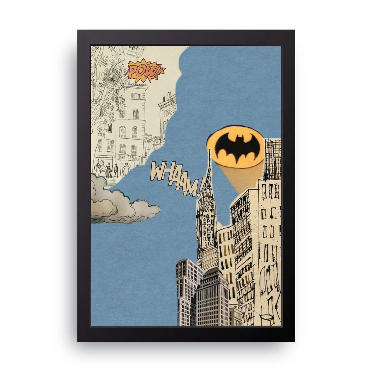 Batman Pop Art Frame