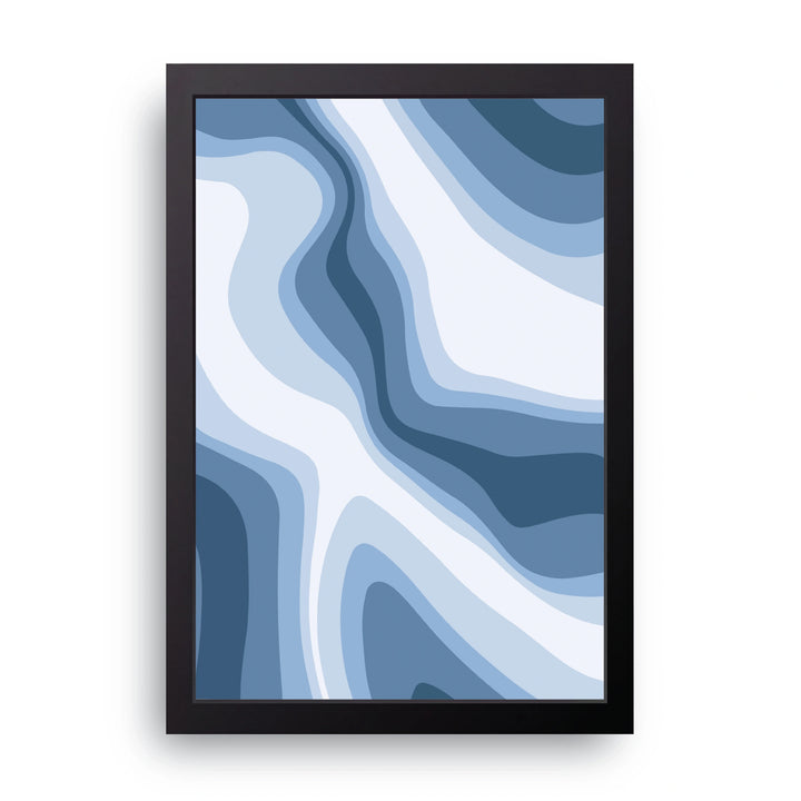 Denim Waves Frame
