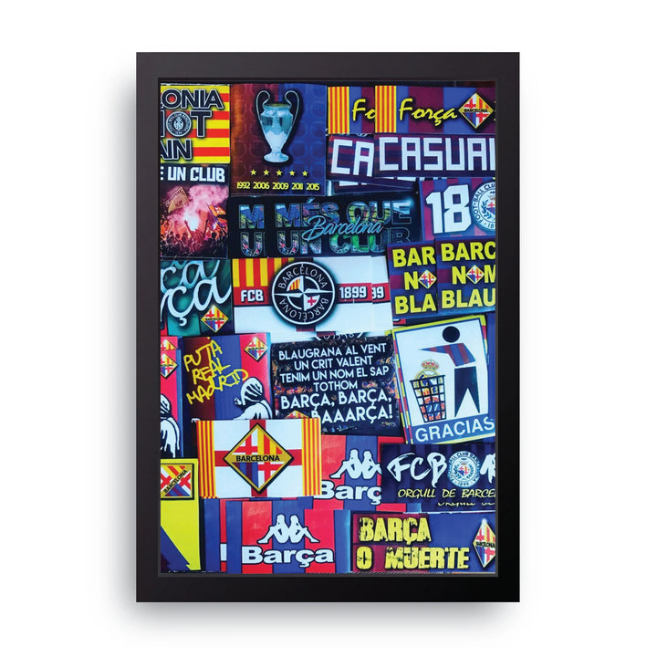BARCELONA COLLAGE Frame