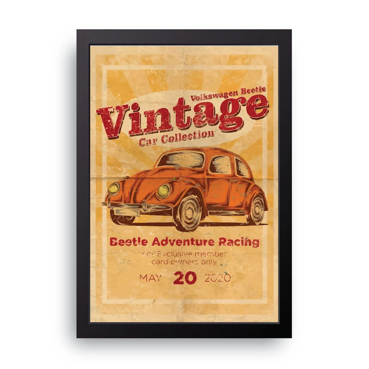 Vintage Beetle Frame