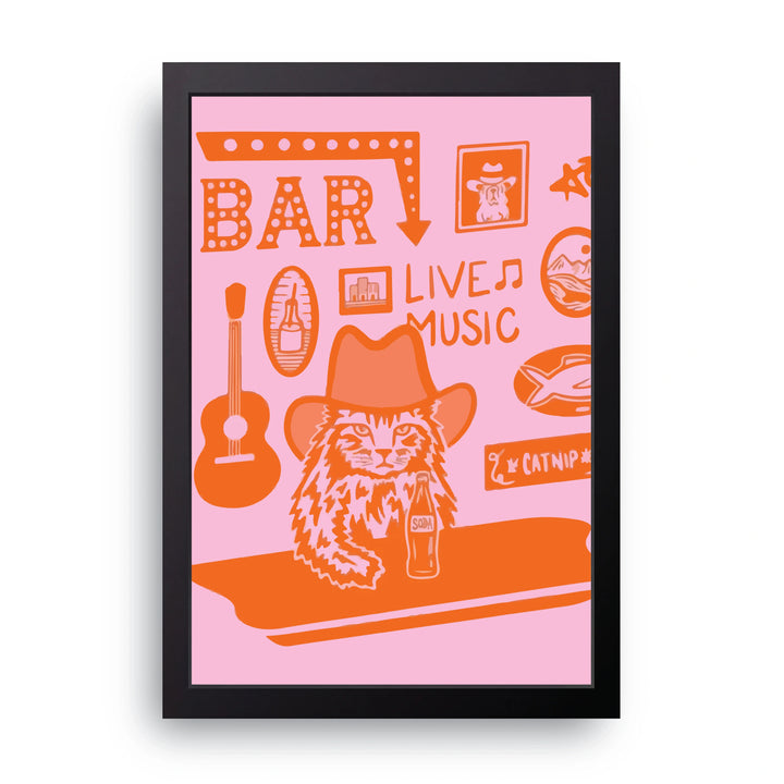 Live Music Bar Frame