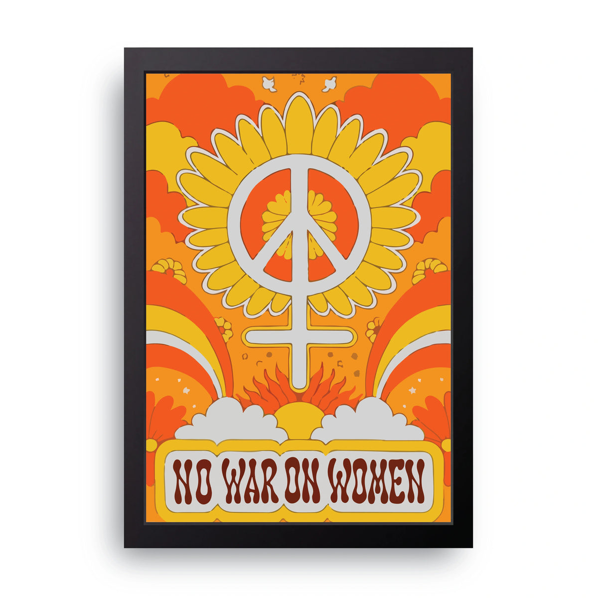 No War On Women Frame
