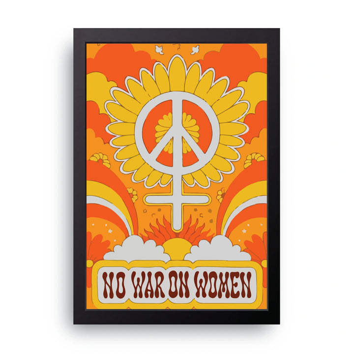 No War On Women Frame