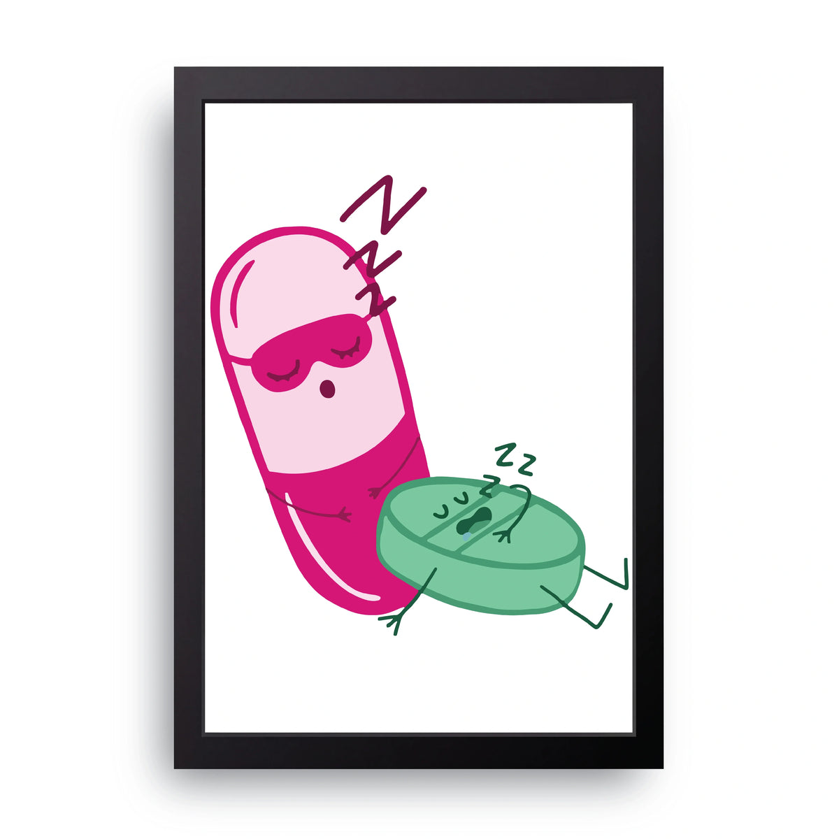 Sleepy Pills Frame