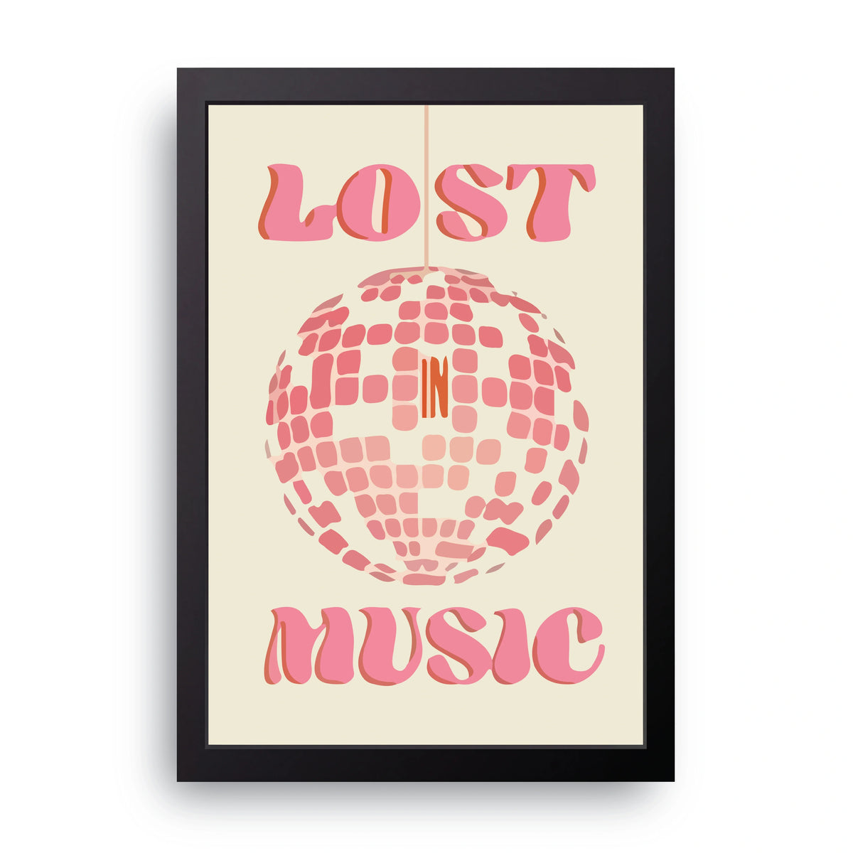 Lost In Music Frame