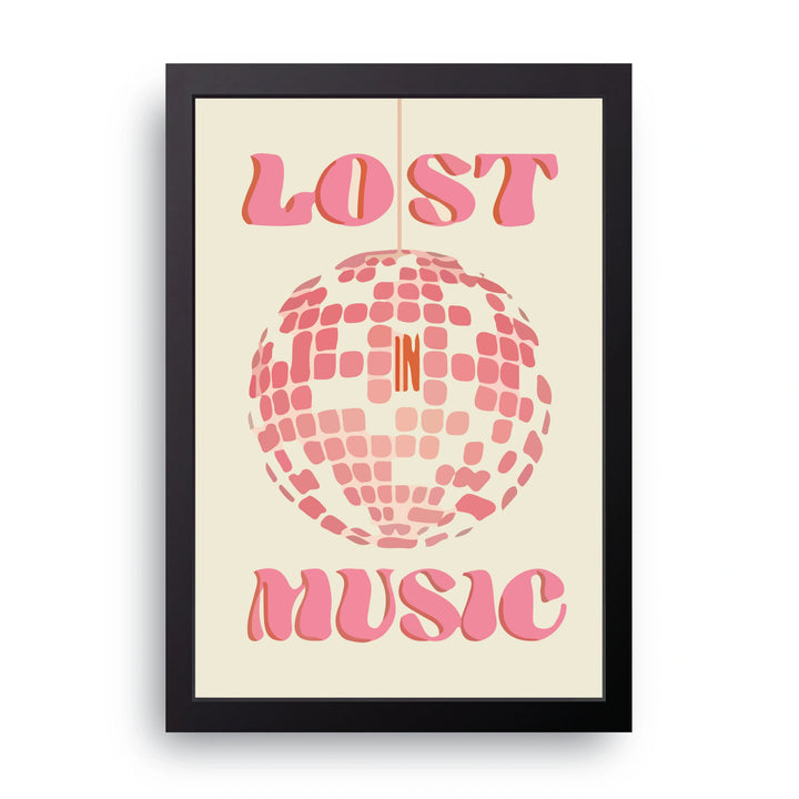 Lost In Music Frame