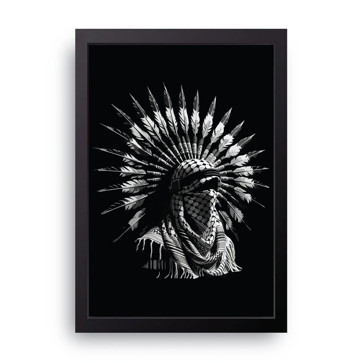 Keffiyeh Warrior Frame