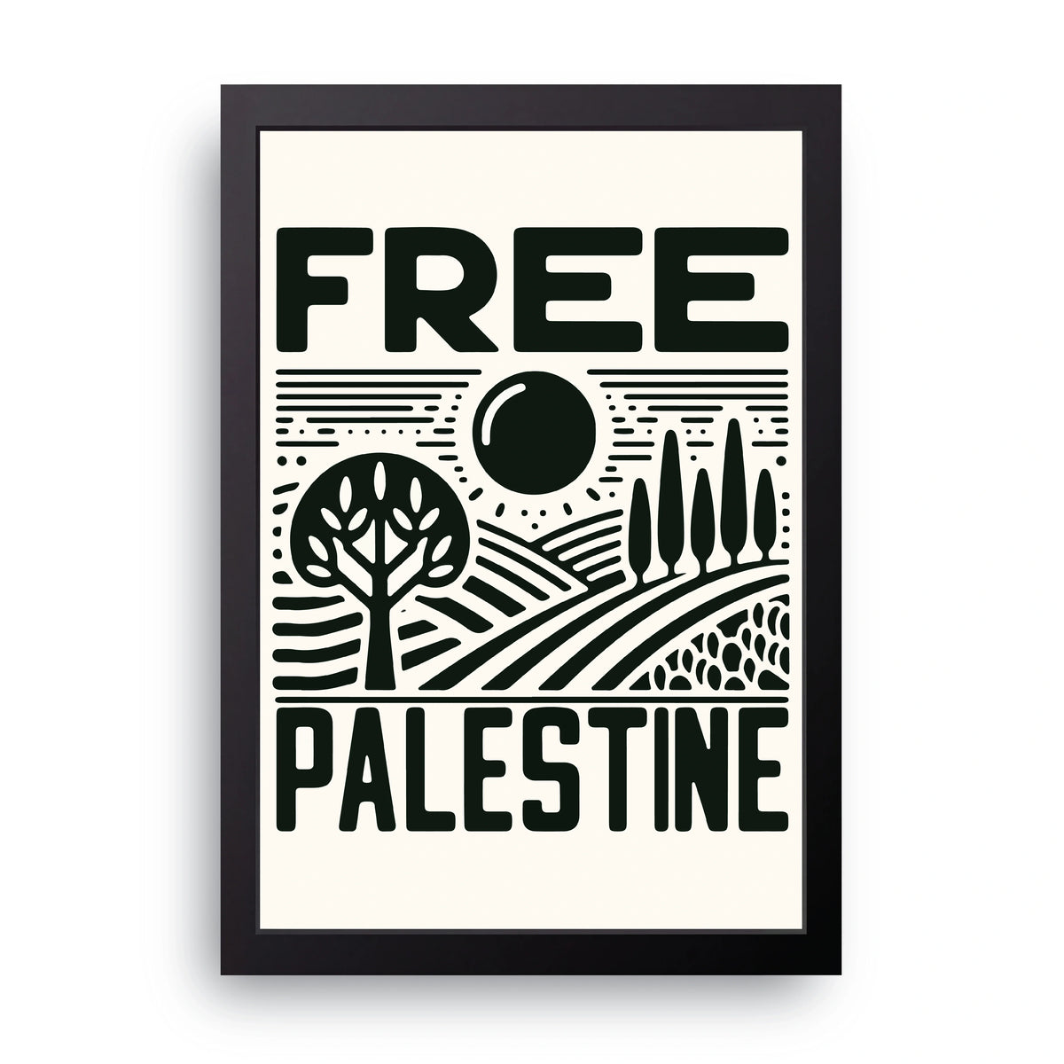 Free Palestine Frame