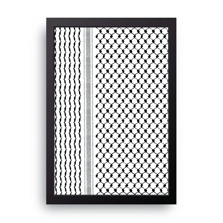 Keffiyeh Pattern Frame